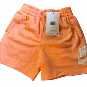 Nike Kids Peach Orange Shorts